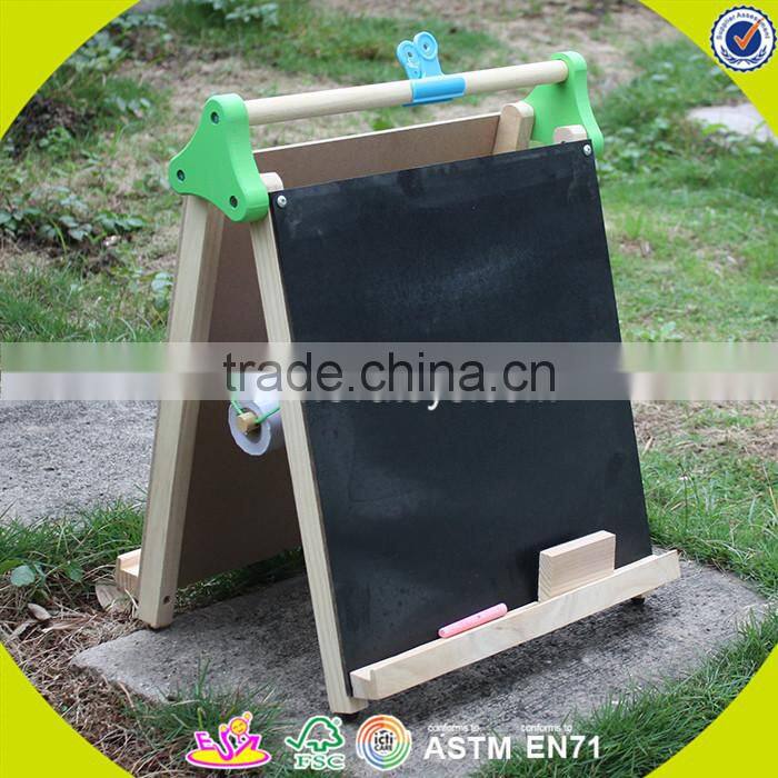 wholesale top sale wooden easel toys ,Cheap baby wooden easel toys, best quality children wooden kids easel toys W12B049B