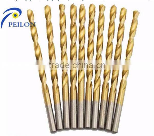 Twist Drill Bit Metal Driling Tianiun Grinding Drill HSS Straight Shank Twist Drills Bit