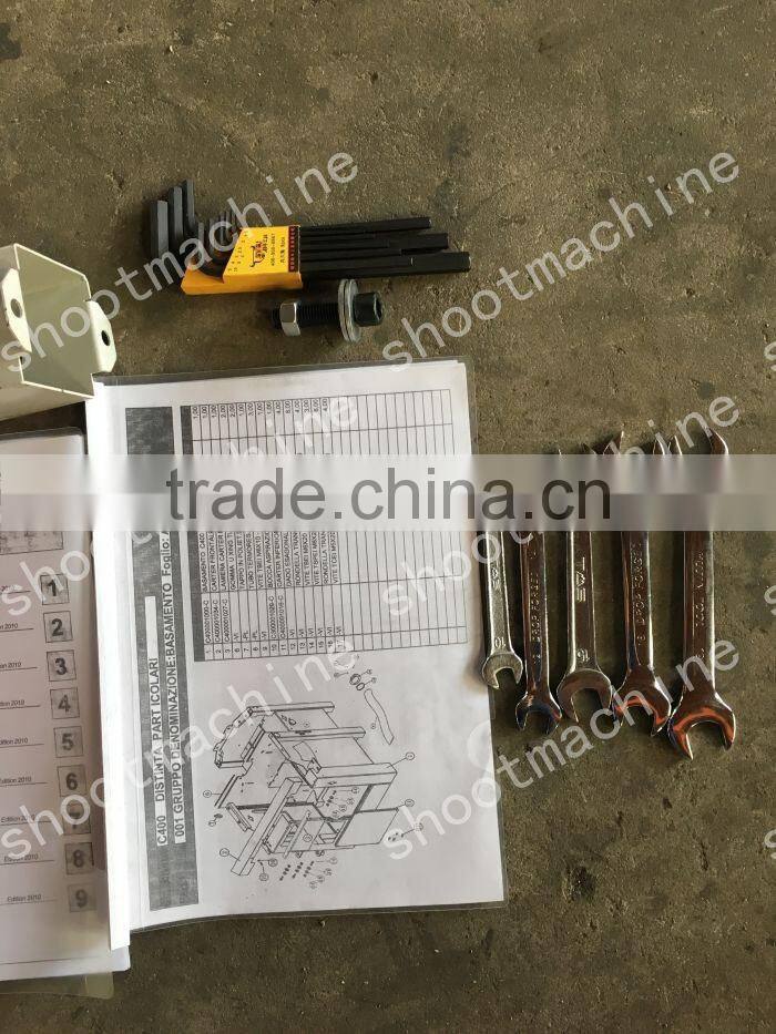 Combined Surface Planer-Thicknesser SH410BN with Thicknessing table dimensins 775x410mm