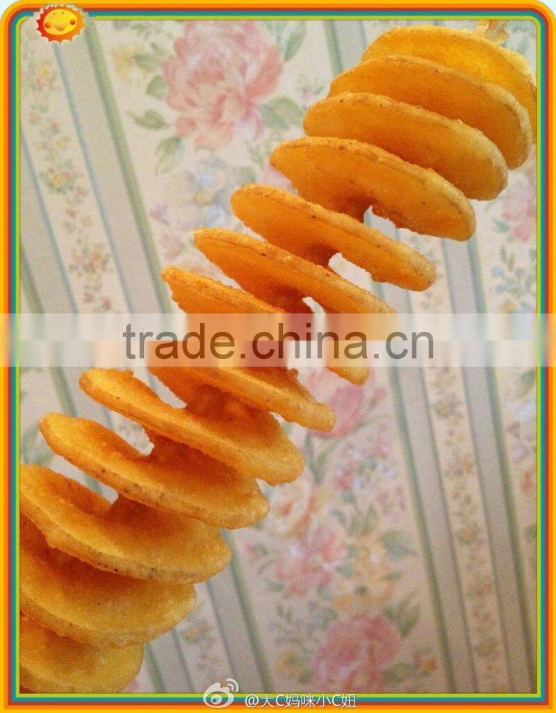 easy-use vegetable spiral slicer spiral potato slicer