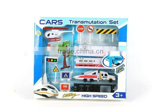 China toys Chenghai toys New toys for 2013 toys for children Cars transmutation set.Sigh speed