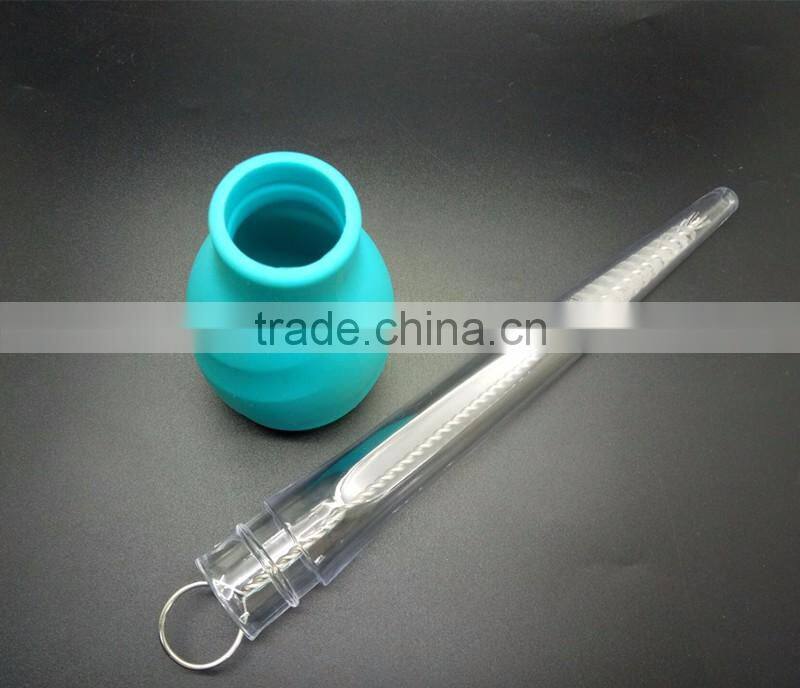 LFGB ,FDA food grade silicone turkey meat baster with washing brush for BBQ