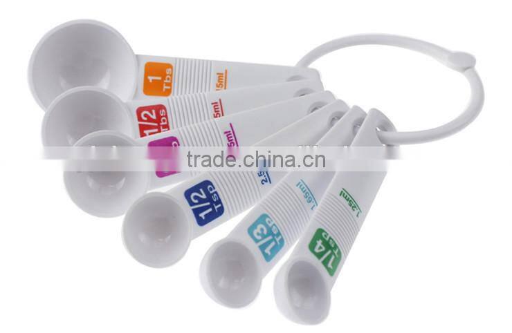 ZY-L1009 New design plastic measuring spoon set