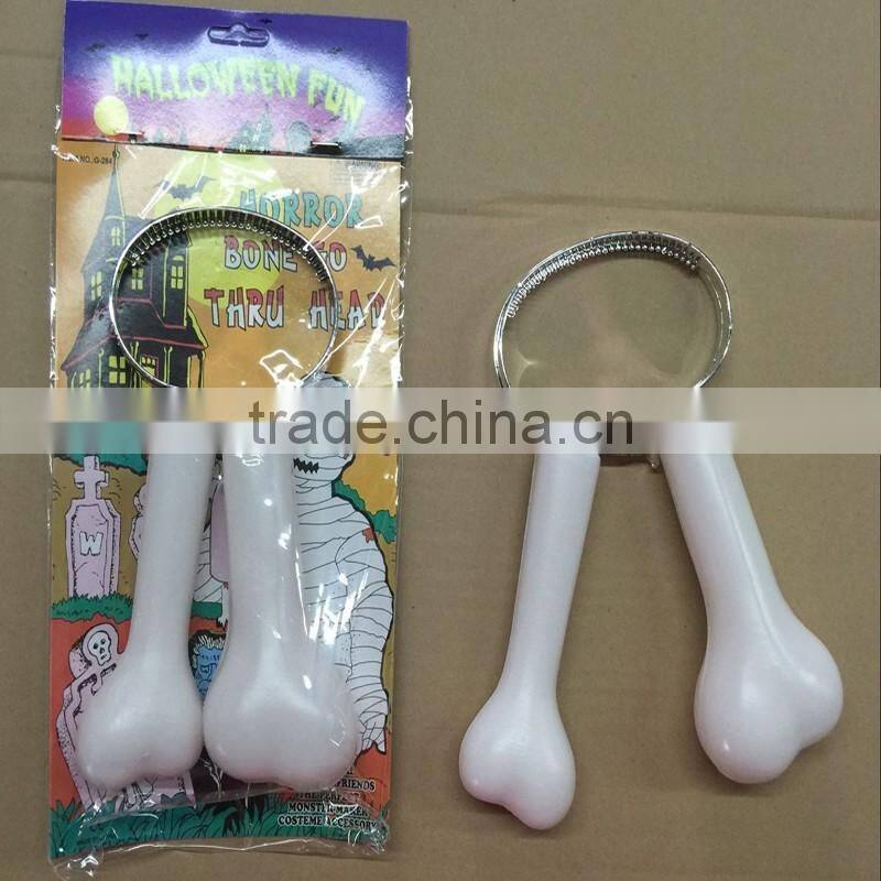 Bones Shaped Halloween Terror Head Buckle