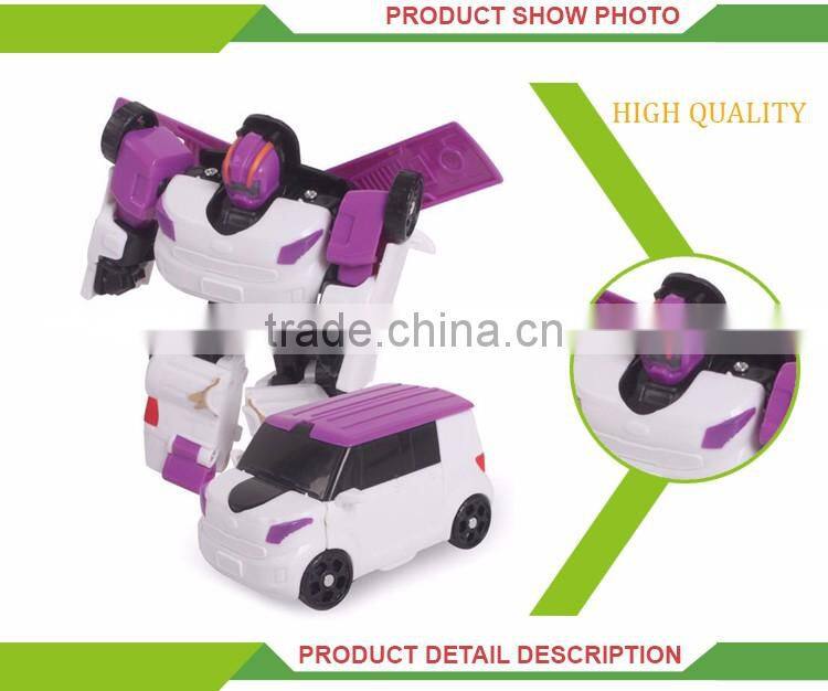 Top sale educational deformation set toy plastic robot model