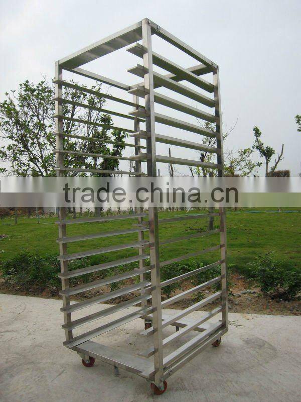 Stainless steel bakery rack