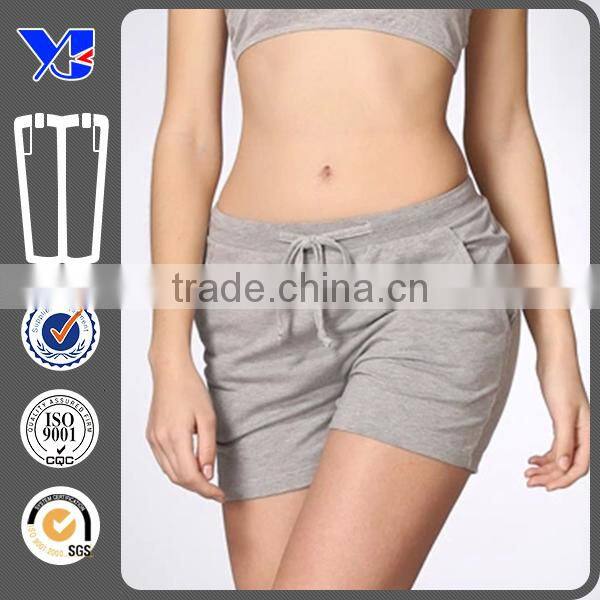 lively sport solid color cotton short pants