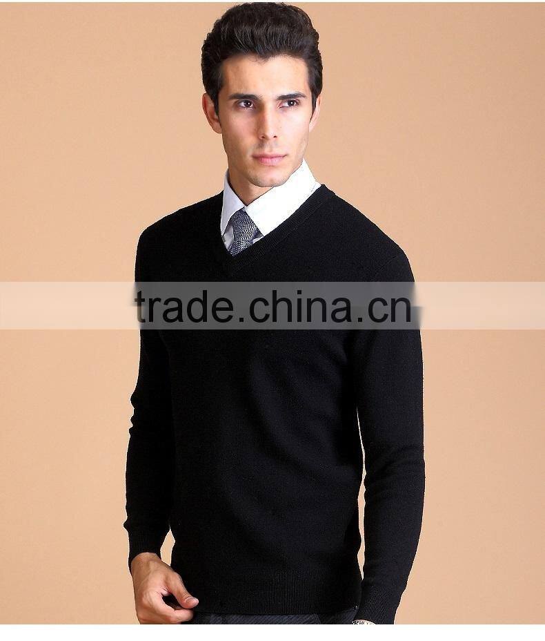 wholesale wool knitting yarn for V-neck pullover men jersey ,wool knitting computer machine men sweater knitting wool in bulk