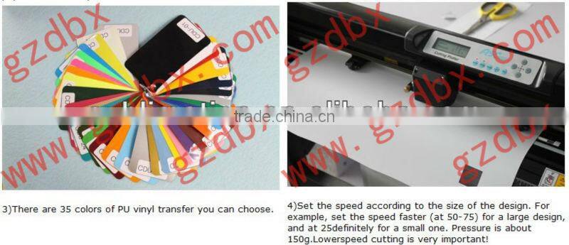 Printable PU Heat Transfer T-Shirt Vinyl for Clothing Garment