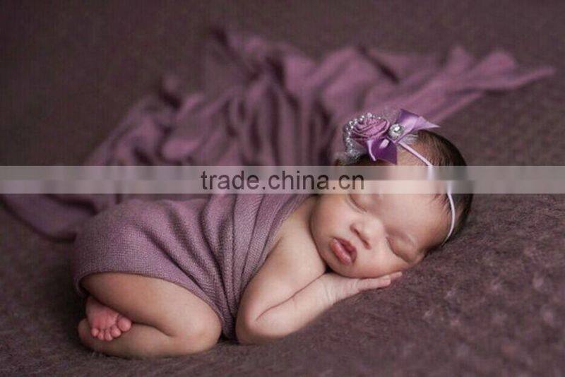 European and American children's photography studio props new baby photo elastic cotton scarf wrapped yarn wrapped in cloth