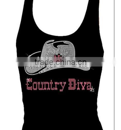 I Love New York Bedazzled Rhinestone Womens T-Shirt