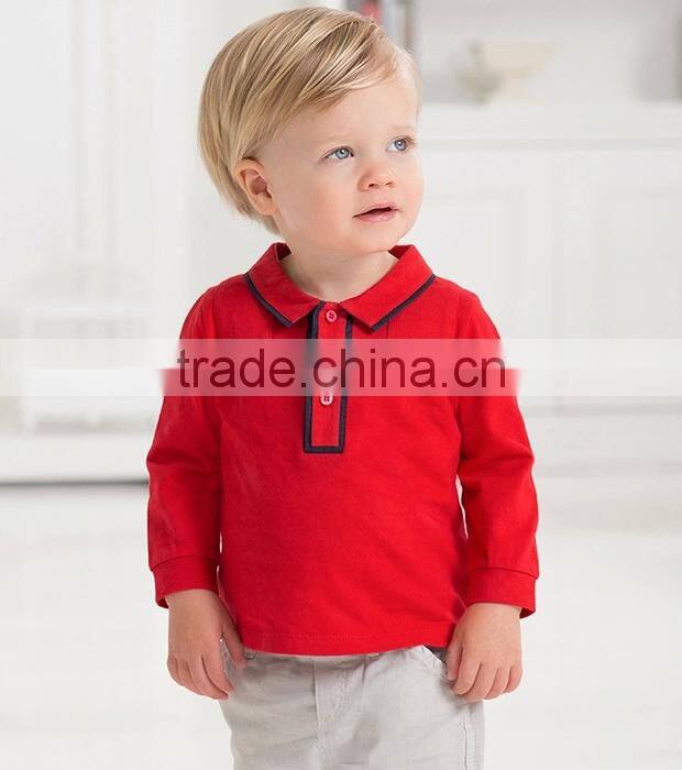 lovely kids polo shirt/ print polo shirt