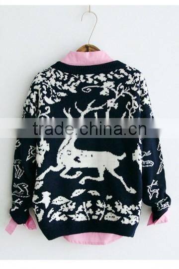 beautiful new fashion christmas sweater designs for women 2016