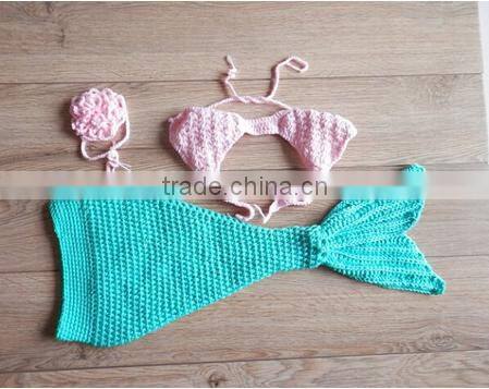 2016 Hot Sale Crochet Baby Clothing Knitting Girl Clothes Peacock Crochet Toddlers Winter Knit Sets