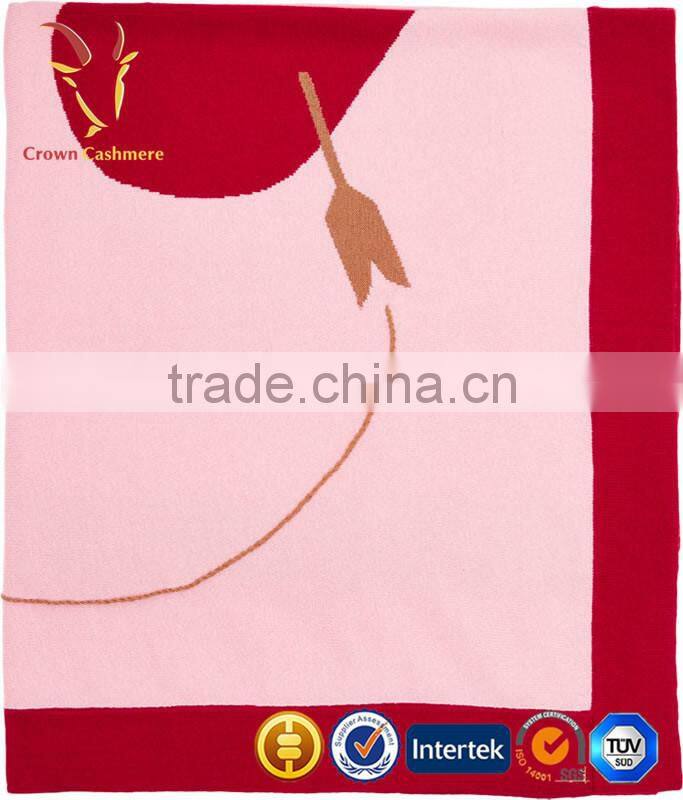 Super Soft Solid Luxury Knitted Cashmere Buy Blanket