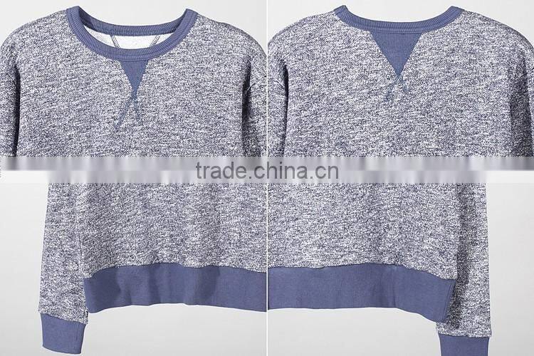 2016 Custom high quality dri fit blank hoodies top wholesale womens sherpa fleece pullover