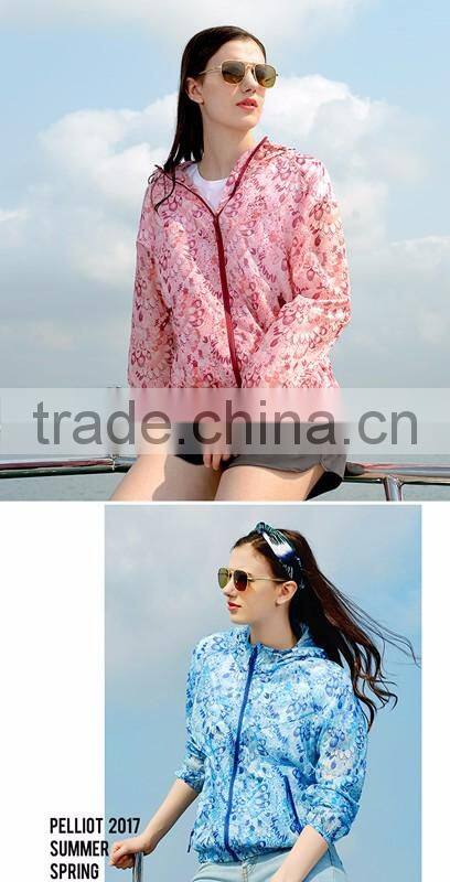 anti-ultraviolet summer chiffon skin protection wear