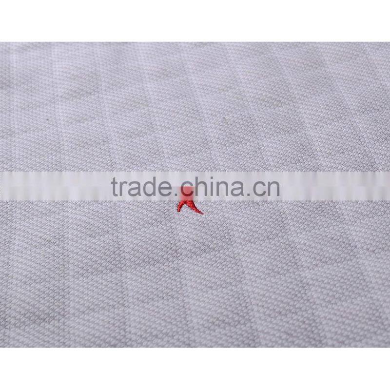 2018 spring mens cotton fleece diamond quiled crew neck jumper