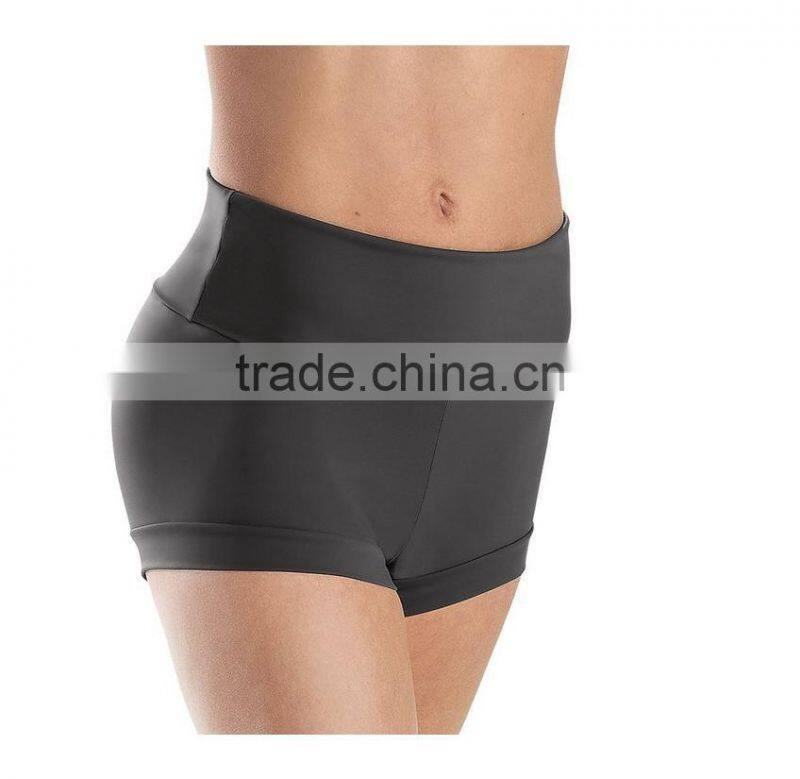 Nylon High-Waist Dance Shorts E16012