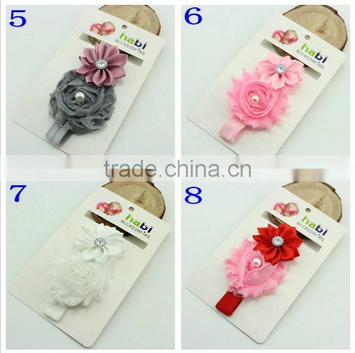 Sweet Children's Lace Chiffon Headband For Girls, Flower Fashion Lovely Headwear Accessories