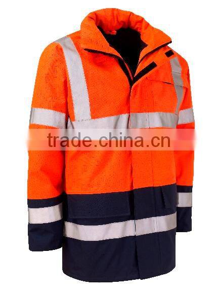 Multi-color fire resistant suit with 3M FR reflective tape