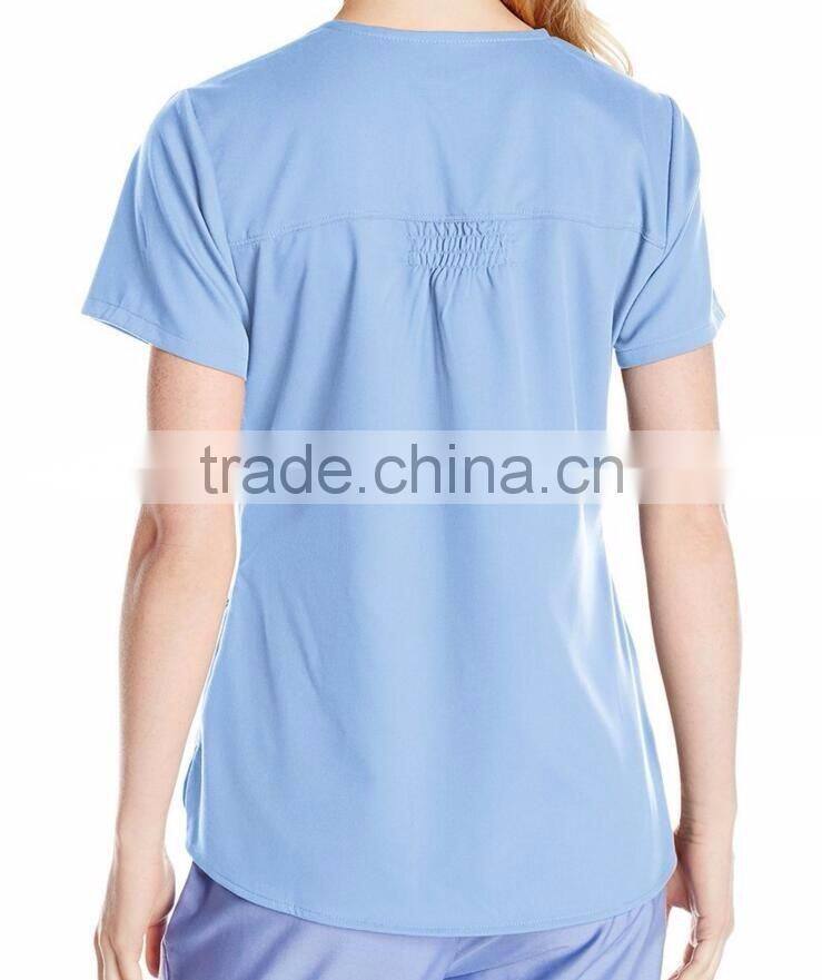 Latest design nurse scrub uniform medical uniform