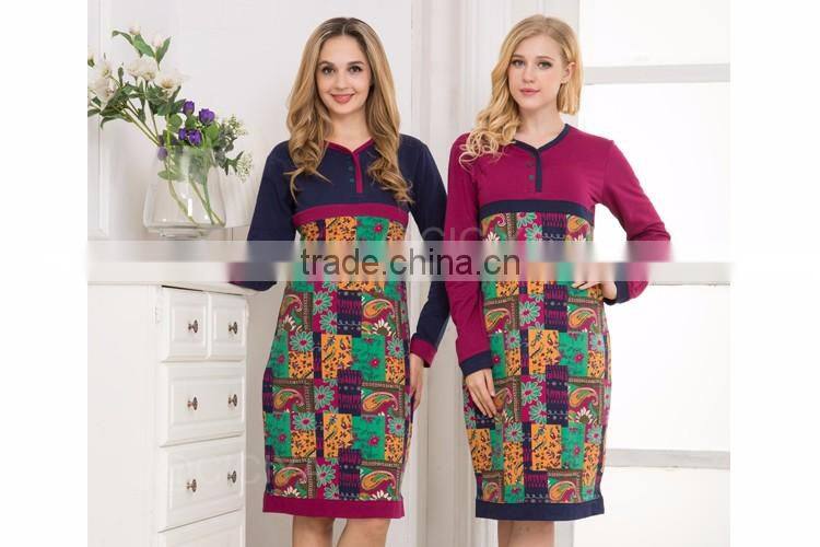 MAKE TO ORDER NEW WINTER DESIGN ARABIC WOMEN COTTON NIGHTGOWNS