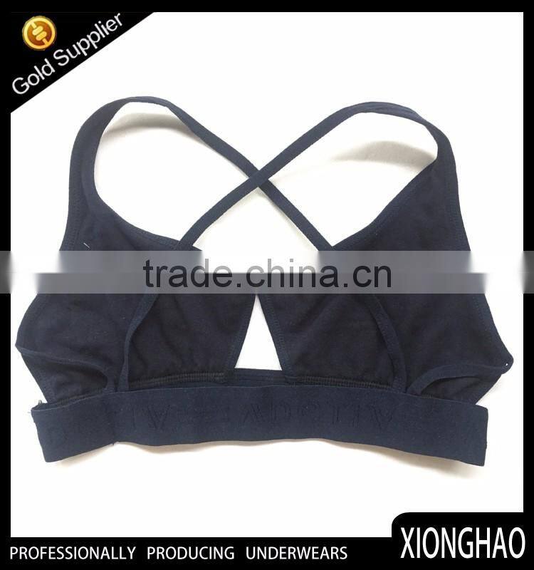 wholesale New confort cheap women sexy plain sport bra