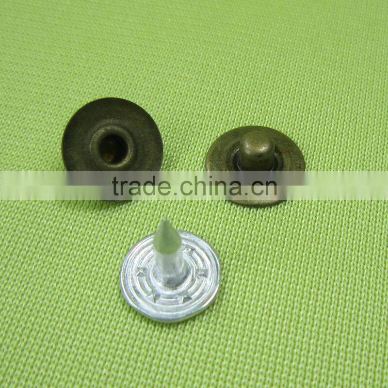 Custom Metal Jeans Buttons For Garment