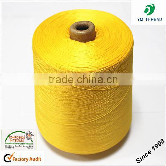 YM Brand 100% Polyester 75D 100D 150D 300D Top Dyed Yarn for Overlock Weaving Knitting