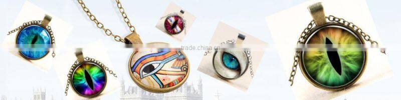 XP-TGN-HE-143 Wholesale Fashion Jewelry Horus Charm Gemstome Diy Time Gem Necklace With Popular Accessories