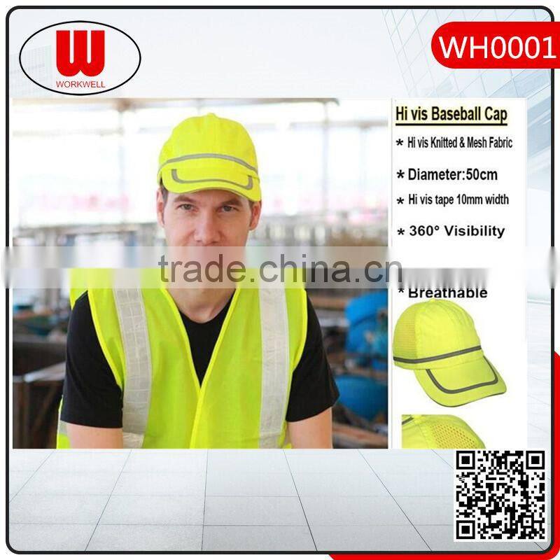 Reflective cheap custom baseball cap