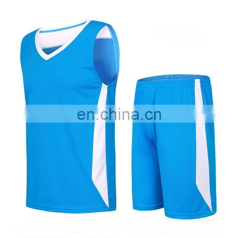 Cheap training suit 100% polyester basketball jersey uniform design