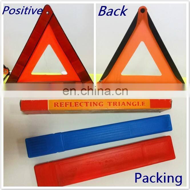 led panel red reflective warning triangle road traffic signs and symbols
