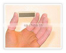 Medical producing cleanroom used transparent 100% natural latex finger cots
