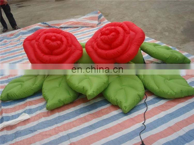 2017 Giant flower inflatable decoration model,inflatable rose,inflatable flower chain