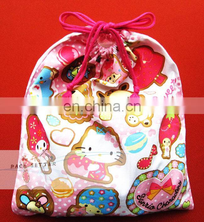 100% cotton customized handle eco-friendly shopping bags/ customized printing shopping bag