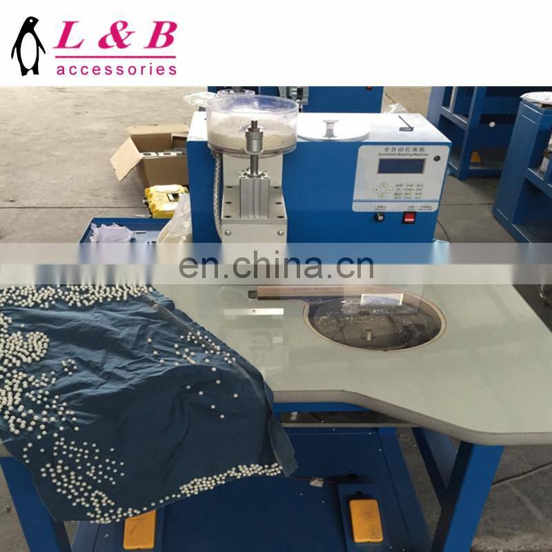 new design popular fashion round pearl ball button