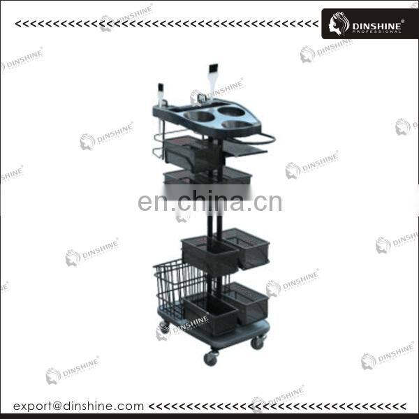 china factory directly wholesale adjustable beauty cheap hair salon drawer trolley cart