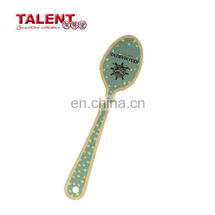 Custom printed paper tag logo With Good Service