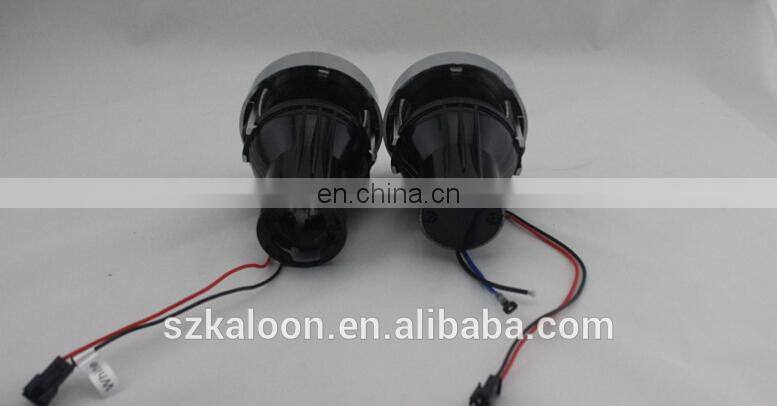 2.3 inch 2.5" auto fog lamp projector lens with CCFL Angel Eye
