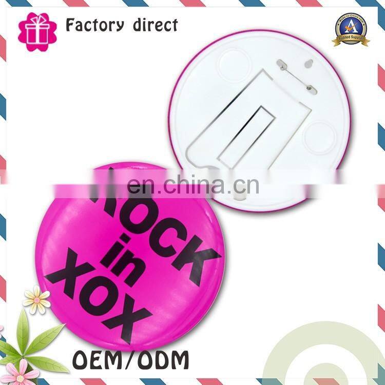 foshan factory pin button suit badges with logo
