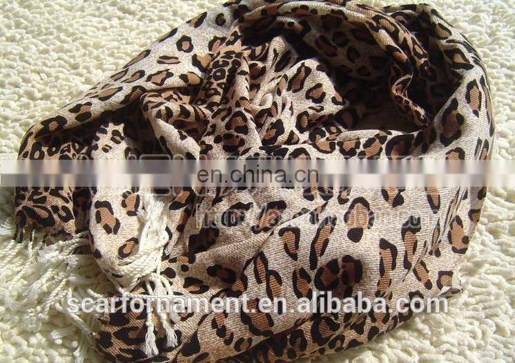 cashew print pashmina shawl Animal Print scarf