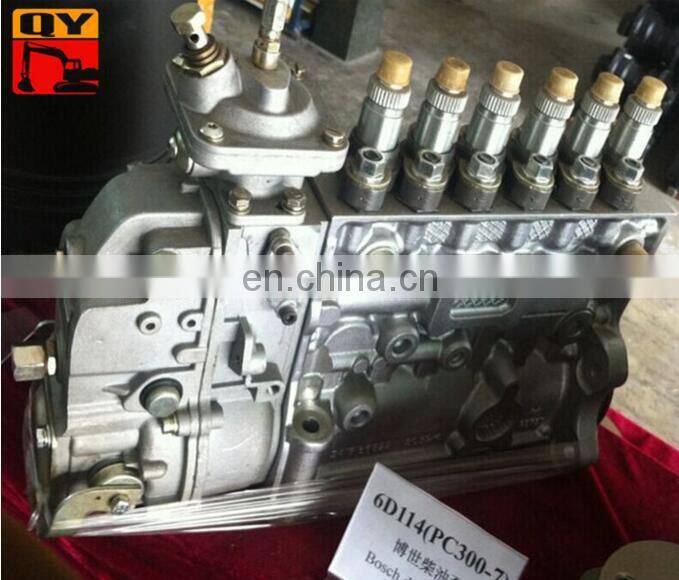best quality 6d114 fuel pump for pc 300-7 part number 6743-71-1131 hot sale 0402088729 diesel pump in China
