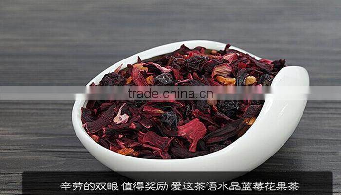 Premium Grade Fruit Flavored Tea Blended Dried Fruit Tea