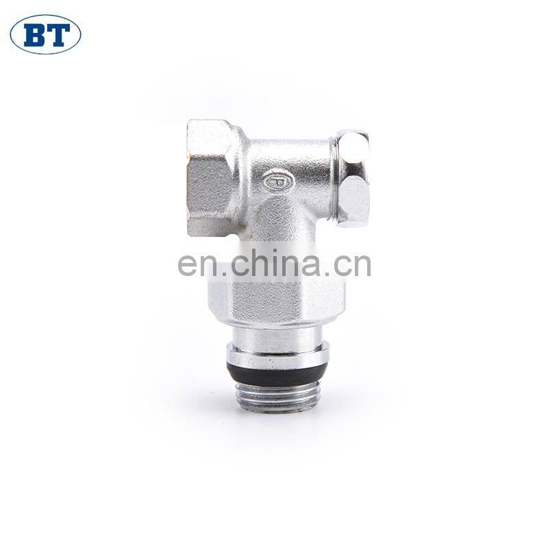 BT3035 good quality home brass thermostatic angled radiator valves