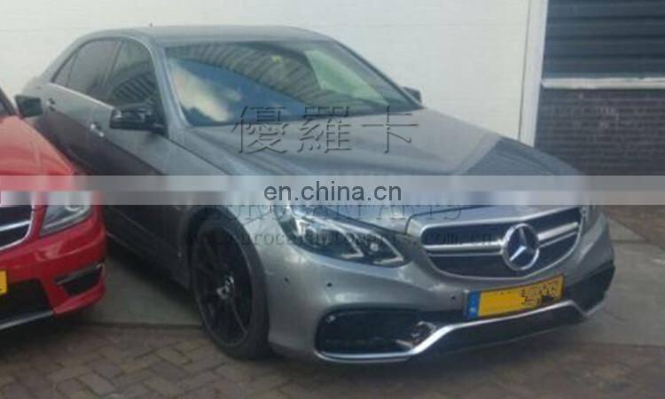 W212 E63 body kits fit for E-class W212 2009-2012 upgrade to 2016year W212 E63 body kits with lights E63 full sets