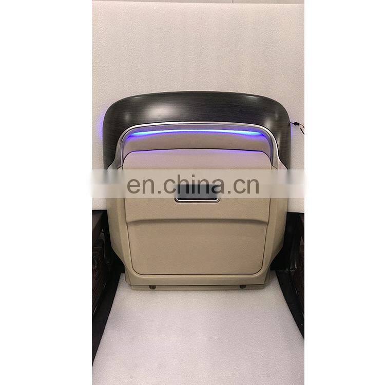 Car seat backrest folding manual adjustable table with wireless charging function, suitable for Mercedes-Benz V25., V260, Vito