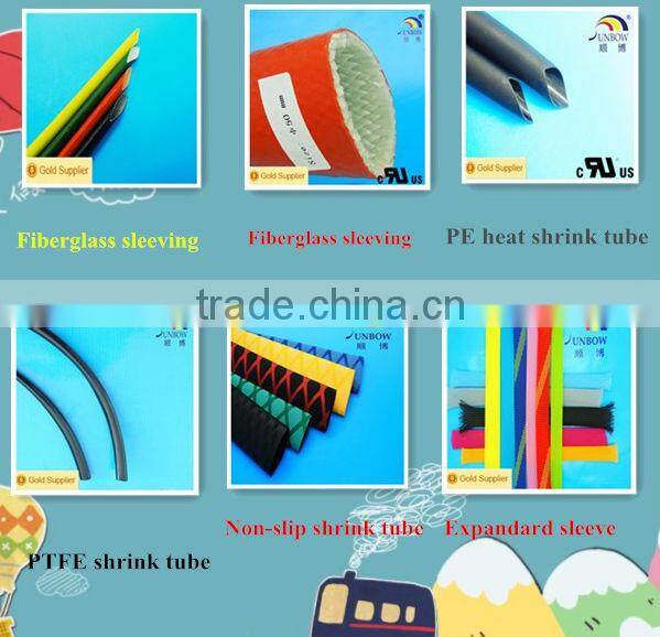 Excellent abrasion withstand 1mm Kynar 175C PVDF heat shrink tubes