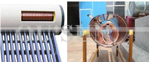 Vacuum tube pre-heated pressurized solar water heater